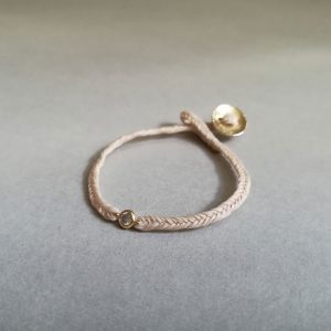 TINY CLASSIC BRACELET – ballet pink and nude