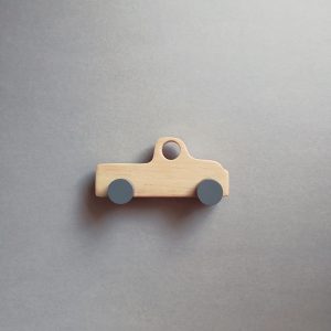 wooden kids retro toy truck